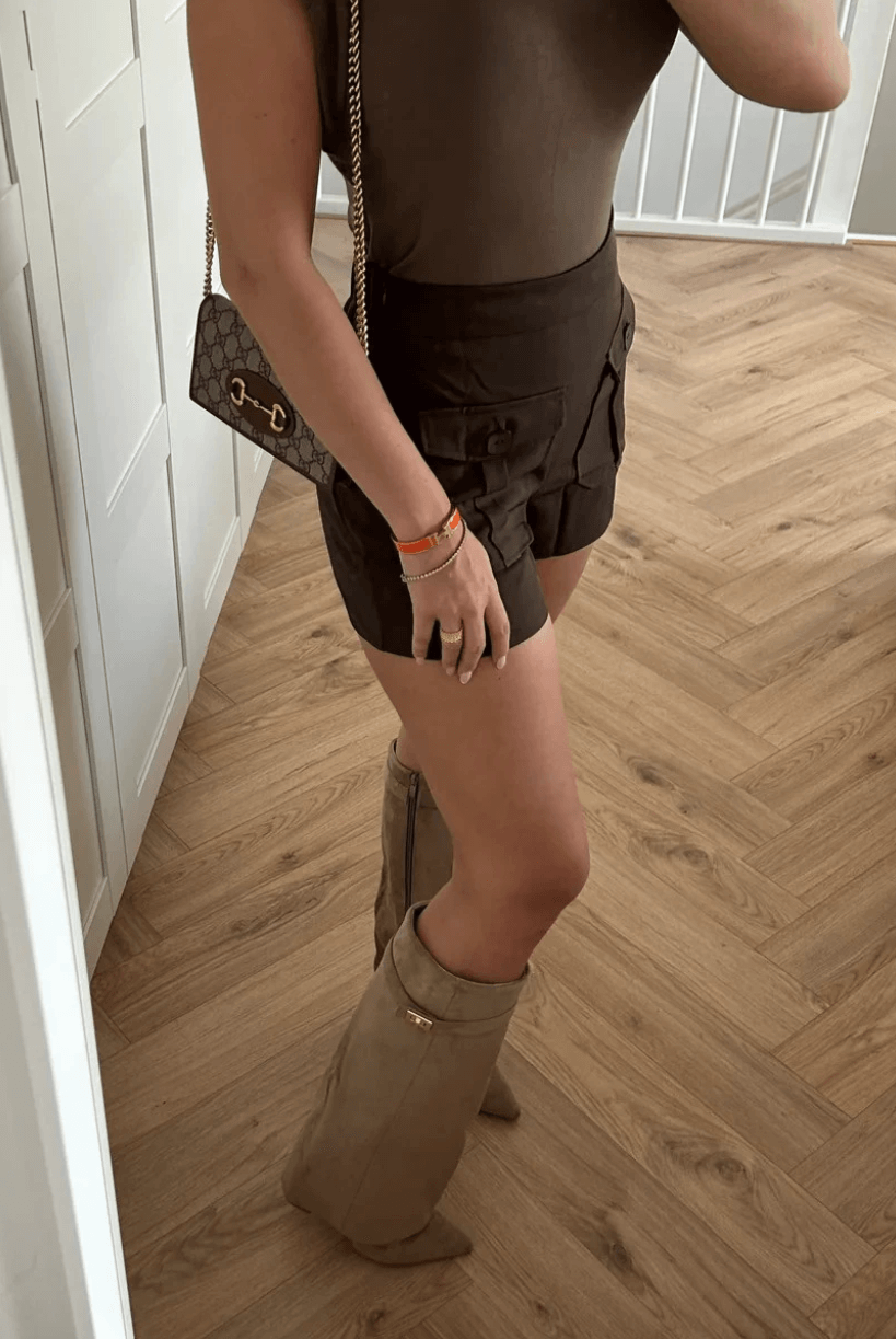 Fold-over boots folded