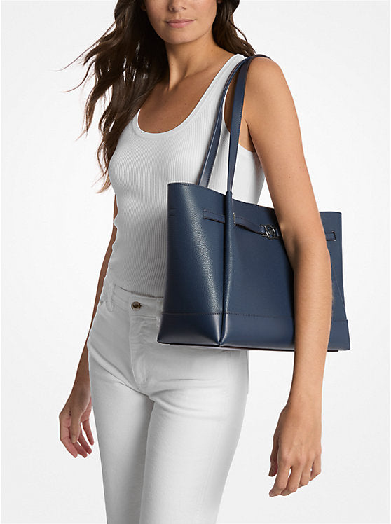Michael Kors - Reed Large Navy Tote Bag
