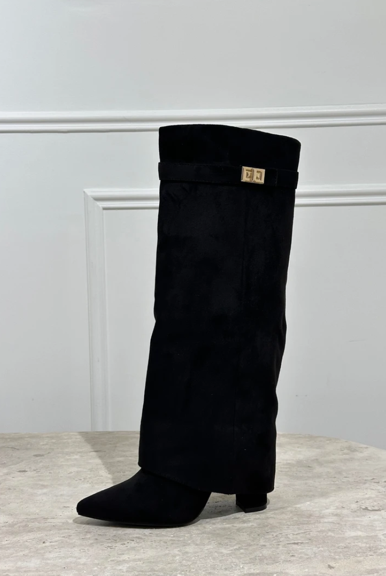 Fold over boots
