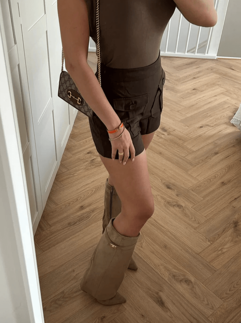 Fold-over boots folded